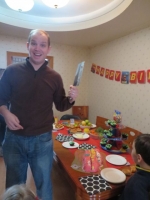 Too Happy with the Knife